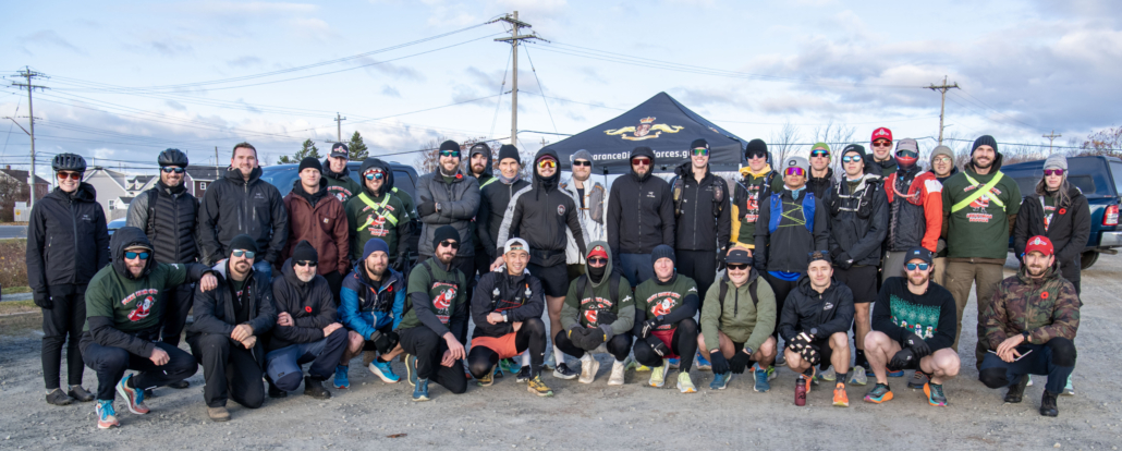 Runners & Volunteers from the NAVY DIVER RUN - Nov 9, 2024